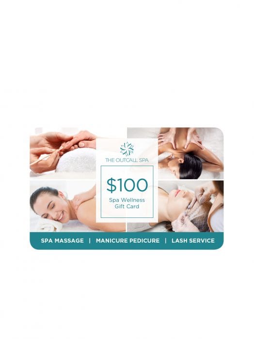 The Outcall Spa $100 Gift Card
